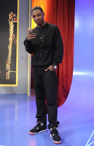 Coolin' - Shorty at 106 &amp; Park, November 6, 2012. (Photo: John Ricard / BET).