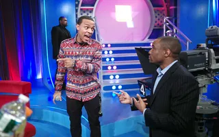 Backstage - Bow Wow talks with Lamont Hill at 106 &amp; Park, November 6, 2012. (Photo: John Ricard / BET).