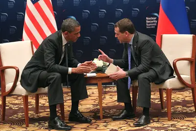 Barack Obama - &quot;This is my last election,&quot; said&nbsp;Obama, whose conversation with outgoing Russian President Dmitry Medvedev was caught on an open microphone at the March Nuclear Security Summit in Seoul, South Korea &quot;After my election, I have more flexibility.&quot; (Photo: Sasha Mordovets/Getty Images)