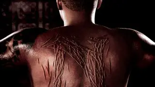 Nas' Untitled - The controversial cover of Nas' 2008 untitled album — which was originally named N---r until the record label forced him to change it — bluntly referenced slavery&nbsp;with its image of&nbsp;the Queens rapper's back covered in scars from whipping. (Photo: Def Jam Records)