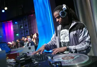 DJ Spynfo - DJ Spynfo at 106 &amp; Park, March 27, 2012. (Photo: John Ricard / BET)