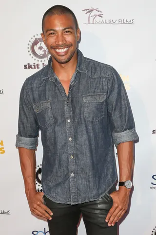 Charles Michael Davis - The lovable actor is attractive. We're sure Sanaa can get into it.&nbsp;(Photo: Chelsea Lauren/Getty Images)