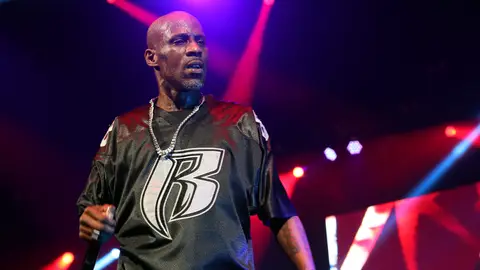 NEW YORK, NY - APRIL 21:  DMX performs during the Ruff Ryders Reunion Concert at Barclays Center on April 21, 2017 in New York City.  (Photo by Johnny Nunez/WireImage)