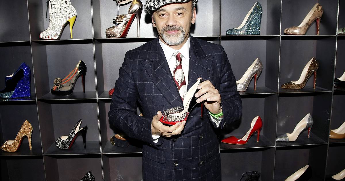 Iconic shoe designer Christian Louboutin is father to two-year-old