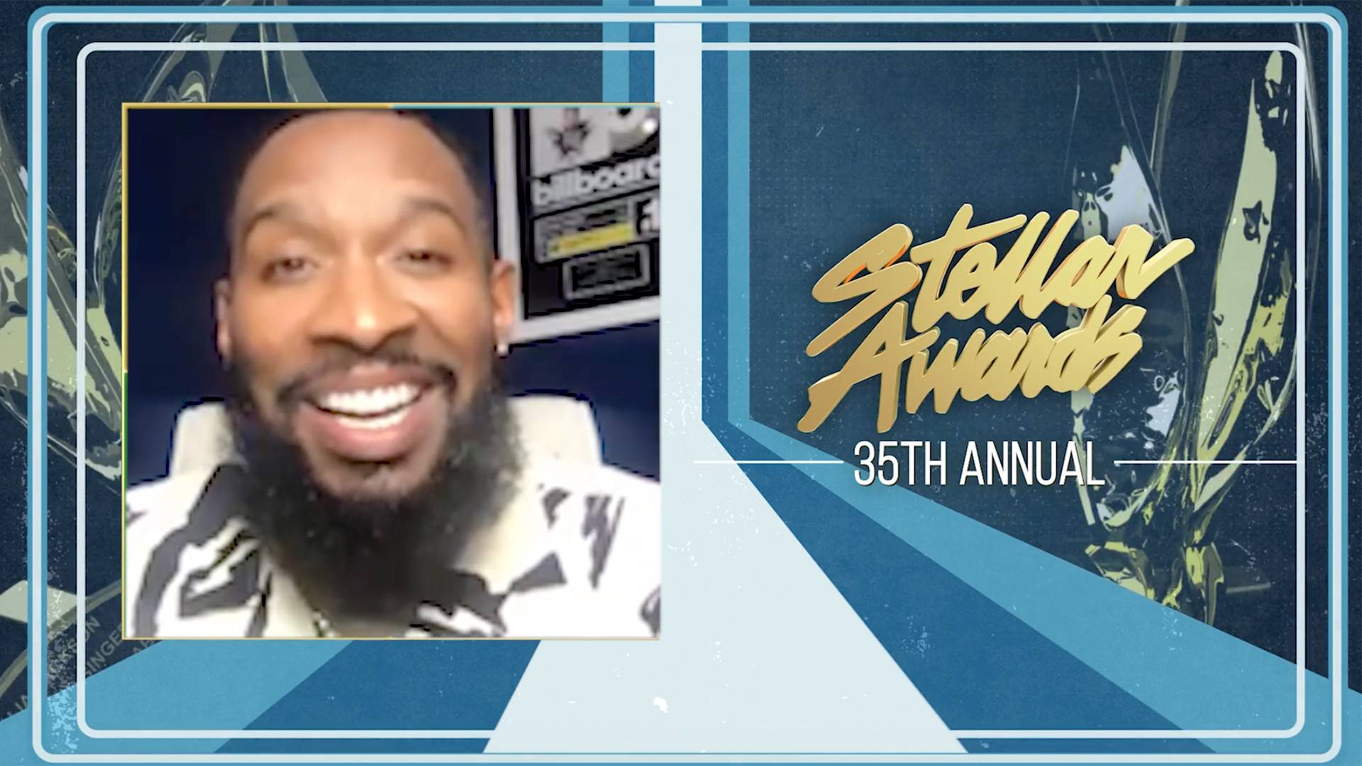 Pastor Mike on the 2021 Stellar Awards, hosted on BET.