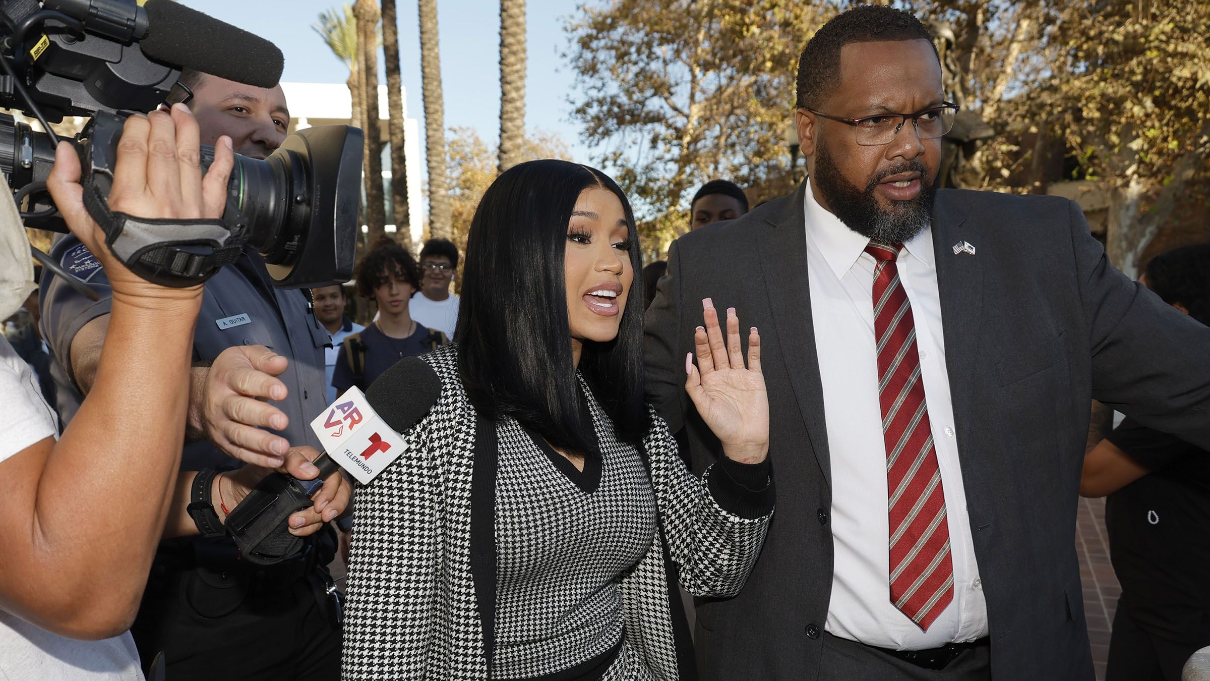 Cardi B Gets Into Heated Exchange With Lawyer In $5M Mixtape Artwork ...