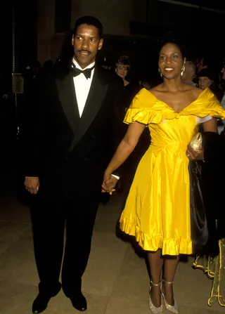 Denzel and Pauletta Washington 1992