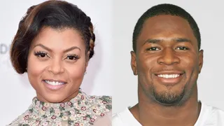 Taraji P. Henson and Kelvin Hayden - The internet blew up with relationship rumors after the Empire actress and Colts cornerback were seen holding hands on the beach in Miami in December 2015. Taraji initially denied the romance, but their body language told a different story. Today, the actress keeps her relationship status on the low.(Photos from left: NFL via Getty Images, Pascal Le Segretain/Getty Images)