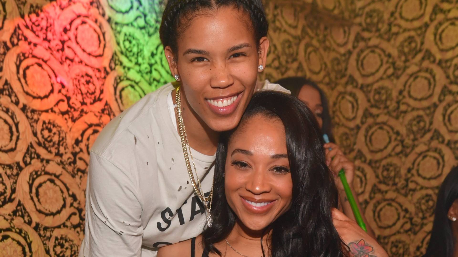 Mimi Faust and Ty Young on BET Buzz 2020.