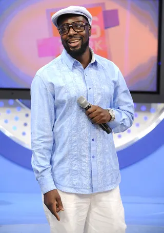 Wlyclef Talks About Lauryn Hill - Wyclef Jean says it was a mistake to enter into a personal relationship with Lauren Hill when they were in the same group, The Fugees, together at 106 &amp; Park, September 17, 2012. (Photo: John Ricard / BET).