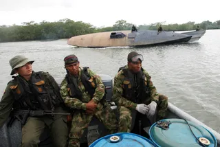Drug Traffickers Use Submarines in Caribbean - Law enforcement officials say the use of high-tech diesel-powered submarines are on the rise by drug traffickers in the Caribbean in an effort to thwart authorities.(Photo: REUTERS/Jose Miguel Gomez)