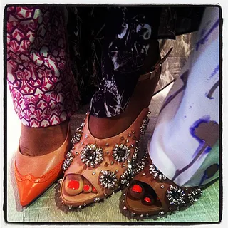 Rachel Roy - “Rachel Roy Spring 2013 Show Shoes.”  (Photo: Instagram)