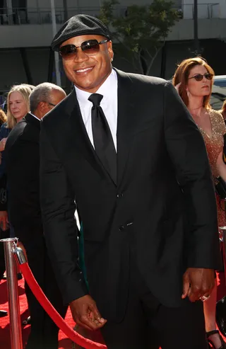 Cool Pose - Rapper-actor LL Cool J attends the Academy of Television Arts &amp; Sciences 2012 Creative Arts Emmy Awards at the Nokia Theatre L.A. Live in Los Angeles. LL is a regular cast member of CBS' NCIS: Los Angeles primetime television series.&nbsp;(Photo: Frederick M. Brown/Getty Images)