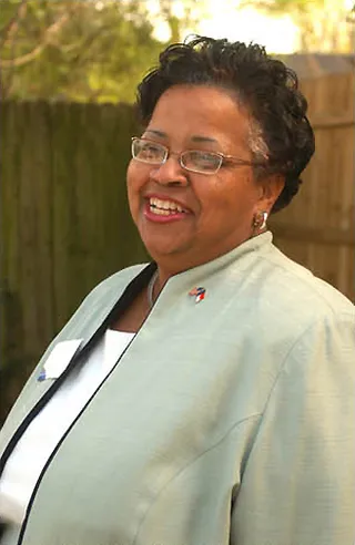 Ada Fisher - Ada Fisher is a retired physician in North Carolina who has frequently run for office as a Republican. She challenged Congressman Mel Watt in 2004 and 2006.&nbsp;(Photo: rowanrepublicans.org)