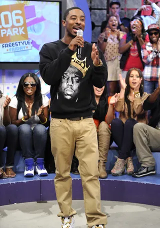 Shorty Da Prince - Shorty Da Prince at 106 &amp; Park, September 14, 2012. (Photo: John Ricard / BET).