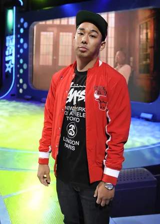 Chi City - Freestyle Friday Contestant Capili, from Philadephia, PA at 106 &amp; Park, September 14, 2012. (Photo: John Ricard / BET).