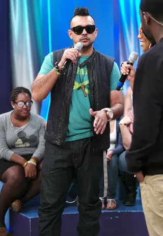 For True - Sean Paul at 106 &amp; Park, September 14, 2012. (Photo: John Ricard / BET).