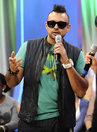Jamaica, Jamaica - Sean Paul at 106 &amp; Park, September 14, 2012. (Photo: John Ricard / BET).