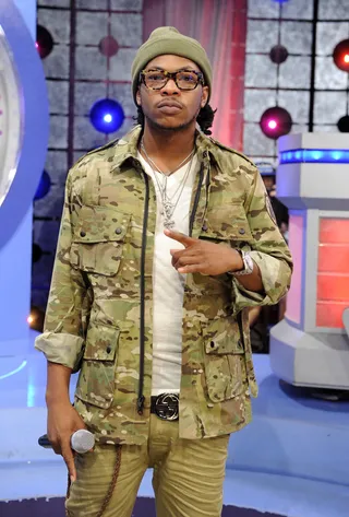 Dueces - Cash Out at the BET Hip Hop Awards Nominations announcements at 106 &amp; Park, September 12, 2012. (Photo: John Ricard / BET)