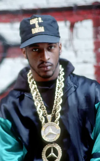 25 Best Rakim Songs - When Eric B. and Rakim’s “Eric B. Is President” and “My Melody” debuted in 1986, Ra’s internal-rhyme style and metaphysical flow forever changed the rhyme paradigm of hip hop music. In celebration of the legend’s contribution to the future of the genre, here’s a look at the G.O.D. MC’s 25 best songs.(Photo: Michael Ochs Archives/Getty Images)