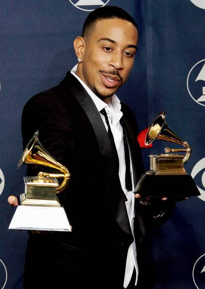 Critically Acclaimed - Not exactly the typical critics' choice, Luda won his first Grammy as a solo artist in 2007. He won Best Rap Song for &quot;Money Maker&quot; and Best Rap Album for &quot;Release Therapy.&quot;(Photo: Vince Bucci/Getty Images)