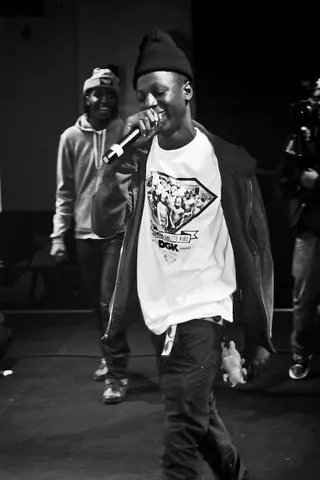 Joey Bada$ - Brooklyn teen Joey Bada$ is up for Best Mixtape, his first HHA nod, for his retro-leaning debut mixtape, 1999.  &nbsp; (Photo: Cinematic Music Group)