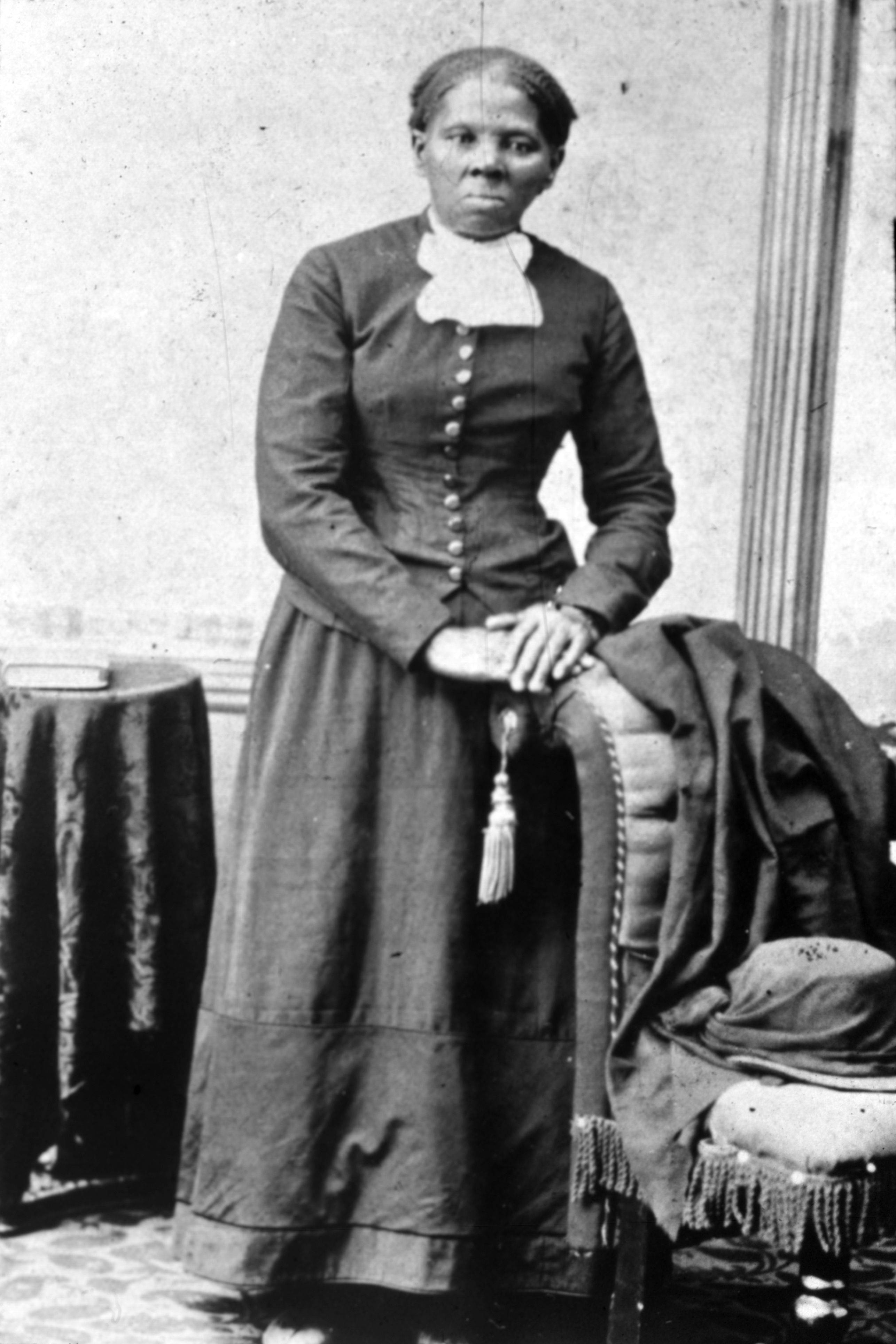 American abolitionist leader Harriet Tubman (1820 - 1913) who escaped slavery by marrying a free man and led many other slaves to safety using the abolitionist network known as the underground railway.   (Photo by MPI/Getty Images)