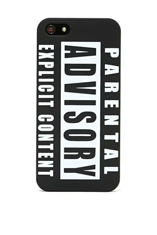 Nasty Gal Explicit Content iPhone 5 Case - Dirty talker? No problem! Just make sure to warn innocent bystanders with this cheeky warning graphic.(Photo: Nasty Gal)