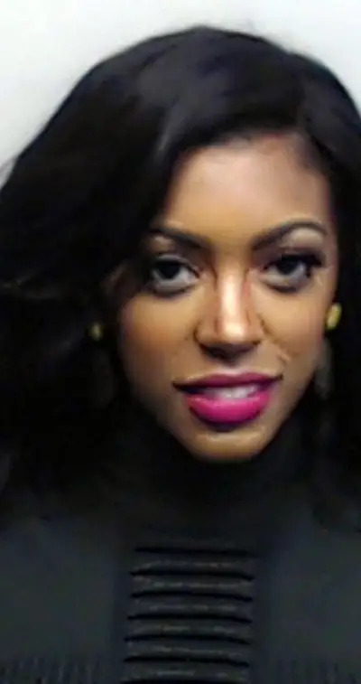 Porsha Williams - The Real Housewives of Atlanta star was arrested for battery this past April after her on-camera melee against Kenya Moore, but has the last laugh when her super-glam mug shot, not the altercation, was all anyone could talk about the following day.&nbsp; (Photo:&nbsp;Fulton County/ Splash News)