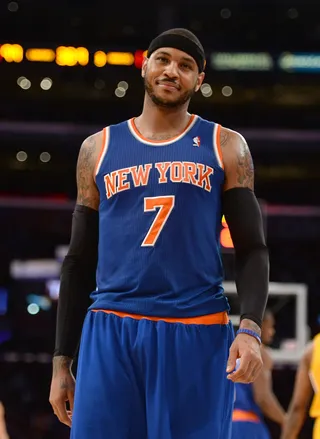 Subway Sportsman of the Year: Carmelo Anthony - Carmelo Anthony&nbsp;became the highest scorer ever at Madison Square Garden this year as he laid down 62-points in the Knicks' 125-96 victory over the Charlotte Bobcats. He simply had to be nominated for&nbsp;Subway Sportsman of the Year.(Photo: Harry How/Getty Images)
