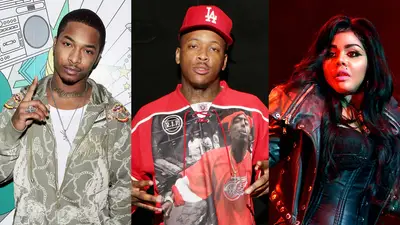 Don't Believe the Hype - Rappers are known to be vocal about their opinions –– who has the most ice, who has the hottest chick or who is the greatest of all time. But when boastful opinions support bogus conspiracy theories, things become deeper than rap. From Chingy's theory about ISIS to Lil Kim’s take on Biggie’s murder to rumors that Tupac’s still alive, music stars have claimed it all. Keep reading to see some of the conspiracy theories your favorite artists are co-signing. —Dominique Zonyeé (@DominiqueZonyee)(Photos from Left: Scott Gries/Getty Images, Bennett Raglin/BET/Getty Images for BET, Mike Coppola/Getty Images for Clear Channel)