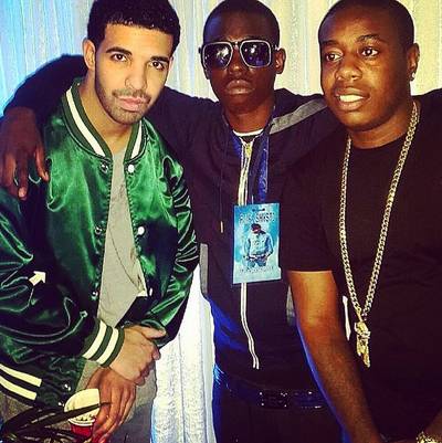 Drake, @champagnepapi - Bobby Shmurda has made quite the impression this summer, so much so that Drake and Lil&nbsp;Wayne had the youngin' on the stage of the Drake vs. Lil&nbsp;Wayne tour earlier this week. Looks like Shmurda is here to stay.&nbsp;  (Photo: Drake via Instagram)