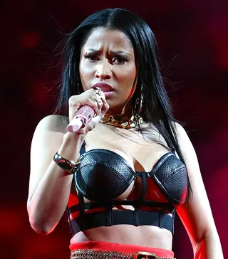 Nicki Minaj - Nicki Minaj&nbsp;made a concerted effort to return to her hip hop roots by feeding the streets with memorable guest appearances on remixes of Rae Sremmurd's "No Flex Zone" to Lil Herb's "Chiraq" to Young Thug's "Donald Glover." For her rhymes alone, Nicki is a worthy MVP of the Year nominee.(Photo: Imeh Akpanudosen/Getty Images)
