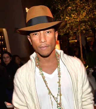 Pharrell - No denying the monster 2013 that Pharrell had. Not only did he man the boards for his smash single "Happy," but he also produced records for 2 Chainz ("Feds Watching")&nbsp;and Jay Z ("Oceans").(Photo: Michael Buckner/Getty Images for InStyle)