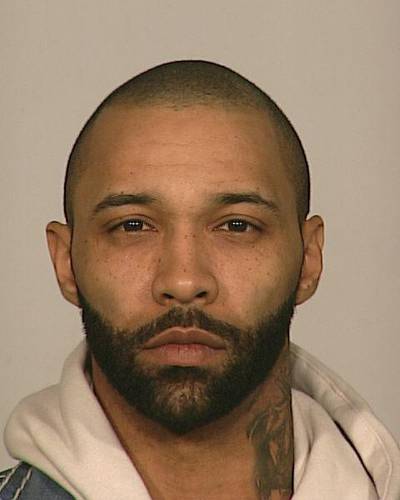 Joe Budden - Joe Budden's&nbsp;a different case. The police were on the hunt for him in August after he was accused of&nbsp;assaulting and robbing his ex-girlfriend in Washington Heights. Joe wasn’t really dodging anyone, however. He was at home in New Jersey chilling with his dogs and tweeting his whereabouts.(Photo: Courtesy of Law Enforcement)