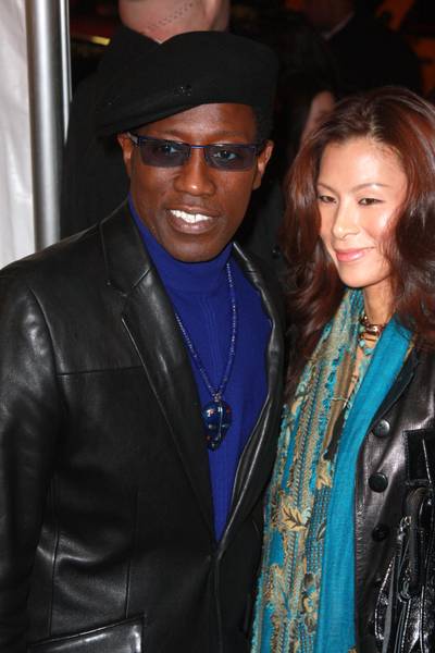 Wesley Snipes&nbsp;and Nikki Park - These two have stuck together through thick and thin no matter what.(Photo:&nbsp;Ariel Ramerez /Landov)