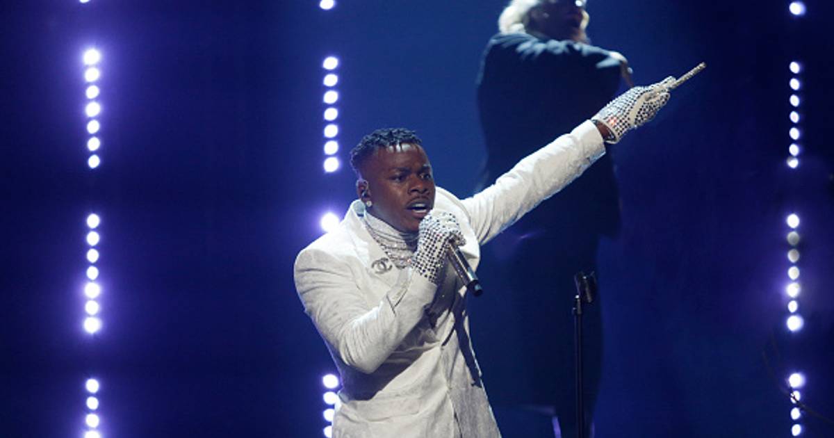 DaBaby Rocks a Flashy Printed Suit For Grammys 2021: Photo 4532710, 2021  Grammys, DaBaby, Grammys Photos