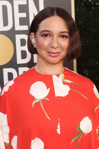 Maya Rudolph's messy bob is the perfect style for her look! - (Photo: Getty Images)