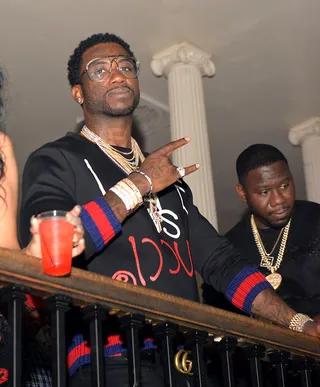 Gucci This - Hennessy V.S took over Mansion Elan for the 2016 BET Hip Hop Awards after-party celebrating 2 Chainz's&nbsp;birthday hosted by Gucci Mane. (Photo: Hennessy via PMG Media Group)