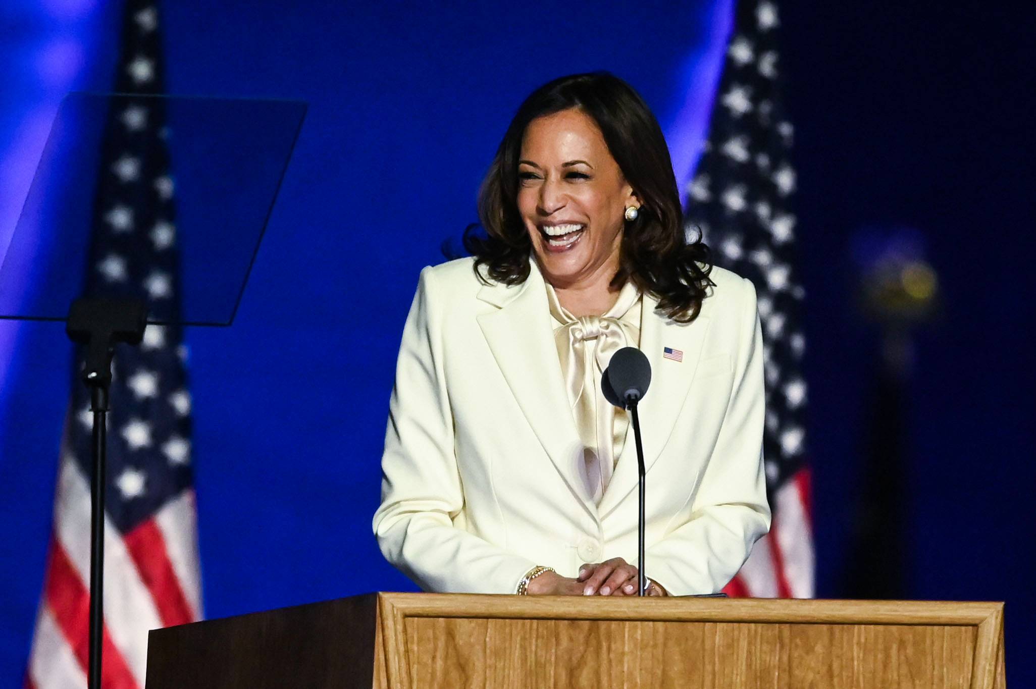 Kamala Harris Makes History As First Vice President With Figure In