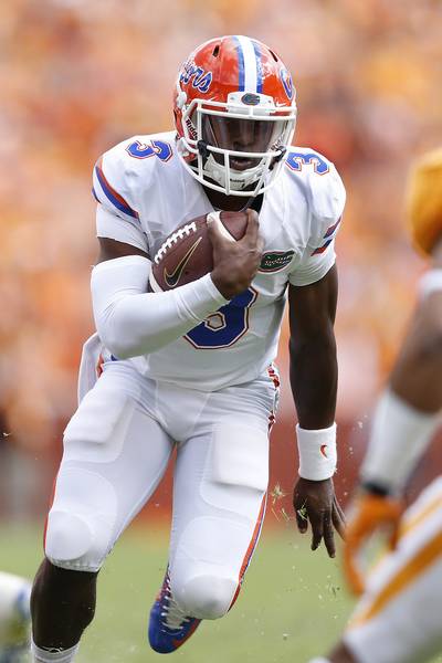 Florida Suspends Freshman Quarterback Over Sexual-Assault Investigation - Florida has suspended its freshman quarterback, Treon Harris, over an accusation of sexual assault, which police are currently investigating. &quot;We have no tolerance for sexual assault on our campus,&quot; Florida president Bernie Machen said in the statement, as reported by CBS Sports. &quot;The university is committed to providing a safe and inclusive environment for every member of the UF community. We must strive to protect all of our students from sexual harassment and assault, and do everything in our power to promote a safe learning environment.&quot; Harris had just led the Gators to a 10-9 win over Tennessee on Saturday.&nbsp;(Photo: Joe Robbins/Getty Images)