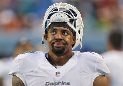 Dolphins Shelby Suspended Indefinitely After Arrest - The Miami Dolphins didn’t waste time disciplining defensive end Derrick Shelby, suspending him indefinitely Monday for “conduct detrimental to the team,” according to ESPN. Shelby was arrested this weekend at a Fort Lauderdale, Fla., nightclub after security says he was touching women without their permission early Saturday. Shelby, believed to be intoxicated, allegedly resisted arrest and had to be Tasered three times to be subdued.&nbsp;(Photo: AP Photo/Wilfredo Lee)