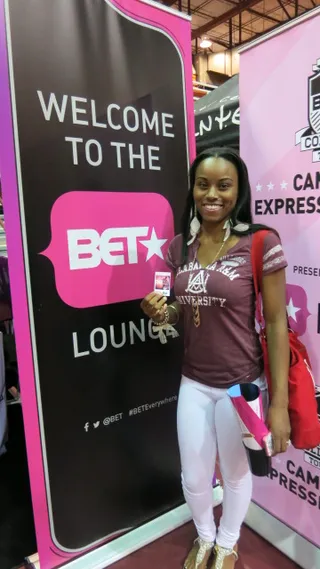 Repping BET and AAMU - (Photo: BET)