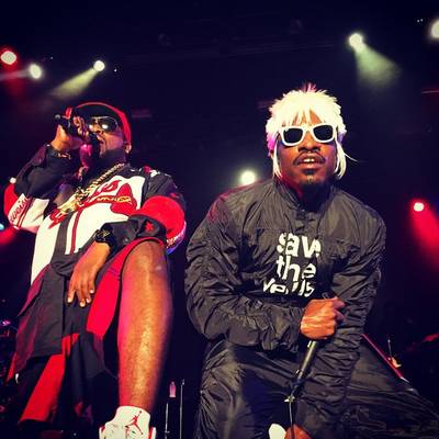 Big Boi, @therealbigboi - With their 2014 concert run winding down, OutKast is still killing each and every stage they set foot on.&nbsp;   (Photo: Big Boi via Instagram)