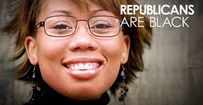 Poseur? - TPM is reporting that the images of people featured in an ad campaign titled &quot;Republicans Are People Too&quot; are stock photos. The agency behind it told BET.com that it's a grassroots campaign with no budget. But wouldn't true believers do the campaign for free?  (Photo: Republicans Are People Too via YouTube.com)