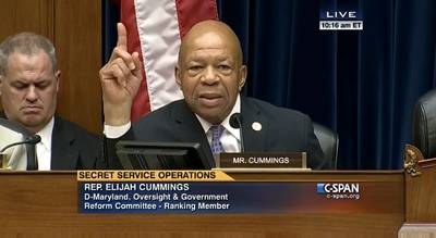 She Had to Go - After hearing Pierson's testimony and a sleepless night over security, Rep. Elijah Cummings said the next day that she &quot;has to go,&quot; a sentiment echoed by congressional leaders on both sides of the aisle. “As I told Ms. Pierson in our phone call earlier today, we appreciate her 30 years of service to our nation, to the Secret Service, and to multiple presidents. I absolutely respect her decision, and now we have to ensure that we focus on the difficult work of fully restoring the Secret Service to its rightful status as the most elite protective service in the world,&quot; the Maryland lawmaker said in a statement after Pierson stepped down.   (Photo: C-Span)