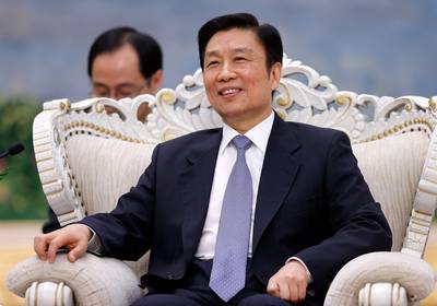 Chinese Vice President Li Yuanchao - (Photo: Lintao Zhang-Pool/Getty Images)