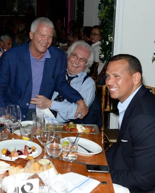 Alex Rodriguez - The embattled New York Yankee star takes a break from the limelight for dinner and good conversation at the Dutch.  (Photo: Dimitrios Kambouris/Getty Images for Aby Rosen Dinner)