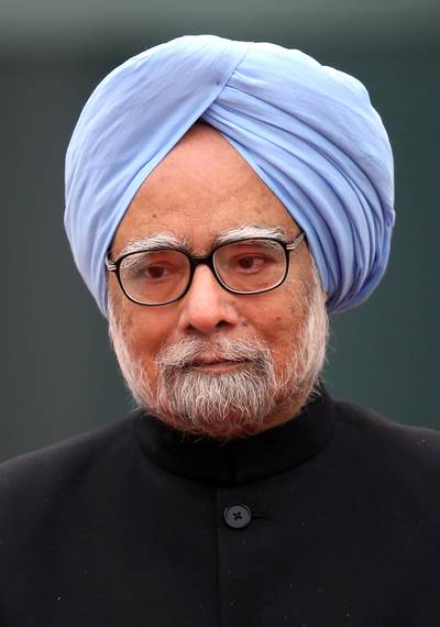 India's Prime Minister Manmohan Singh - &quot;A giant among men has passed away. This is as much India's loss as South Africa's. He was a true Gandhian. His life and work will remain a source of eternal inspiration for generations to come.&quot;&nbsp;(Photo: Sean Gallup/Getty Images)