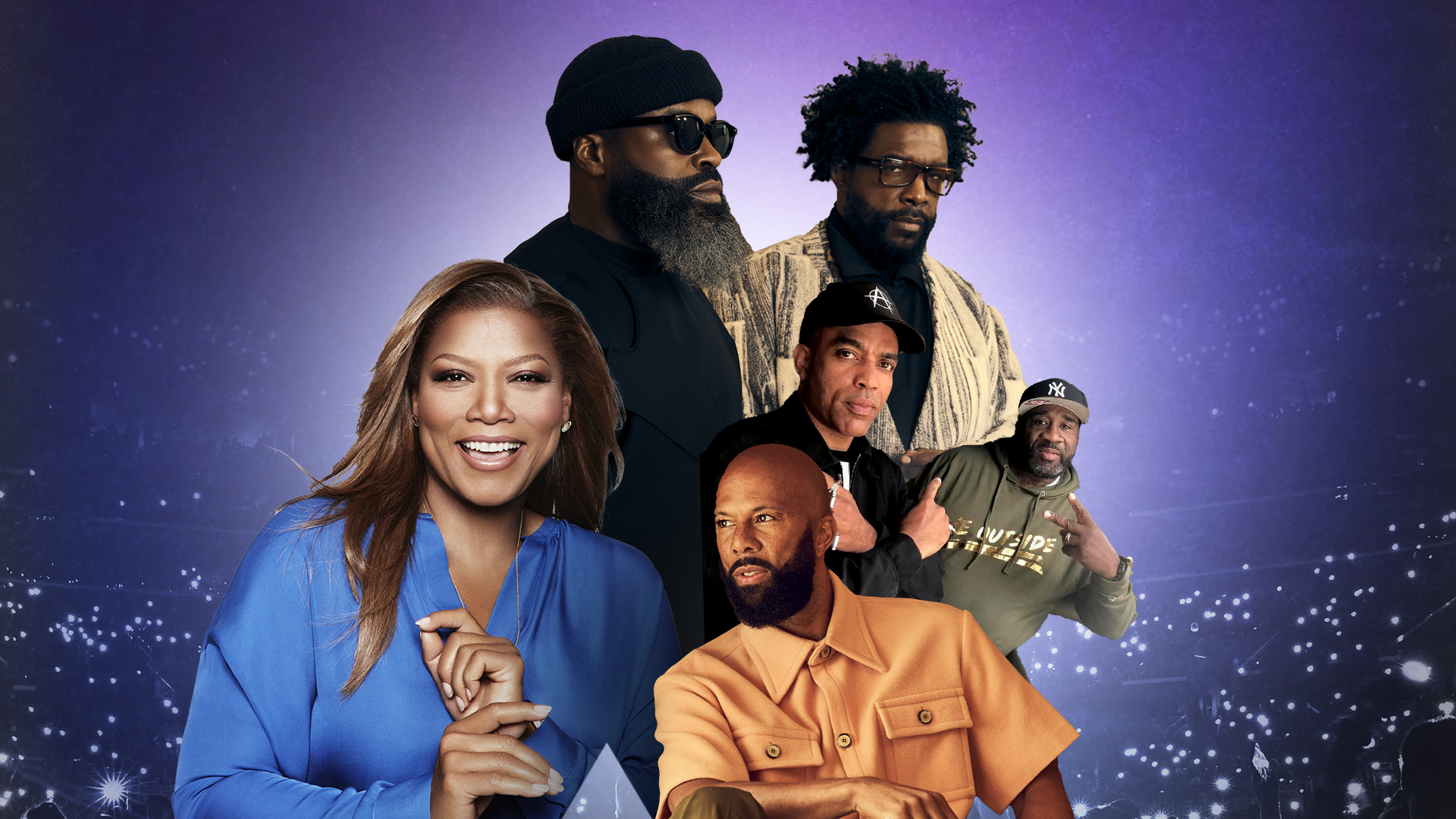 Queen Latifah, The Roots, Common, Jungle Brothers